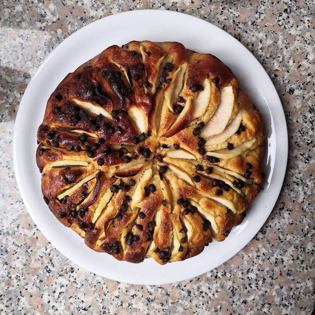 torta pere, ricotta e cioccolato