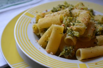 rigatoni gorgonzola e broccoli