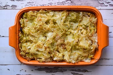zuppa di cavolo con formaggio