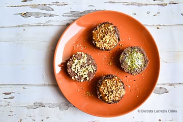 tortini dolci di cous cous al cioccolato