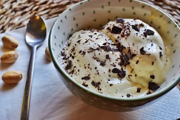 gelato vegan al pistacchio