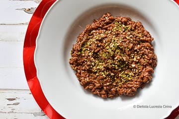 risotto al cioccolato