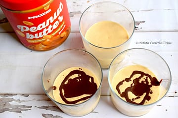 mousse al burro di arachidi
