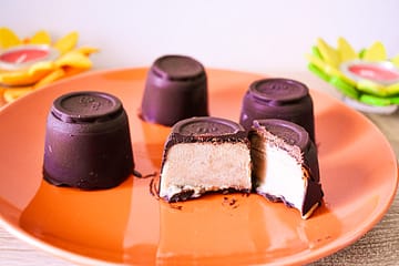 cioccolatini di gelato al caramello