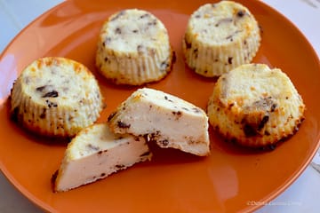 tortine di ricotta e cioccolato light