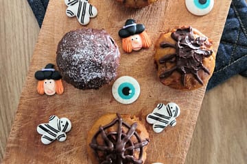 muffin alla zucca di Halloween