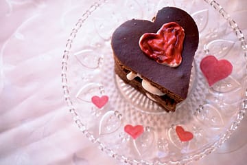 cuori al cacao di san valentino