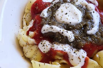 pasta crema di melanzane