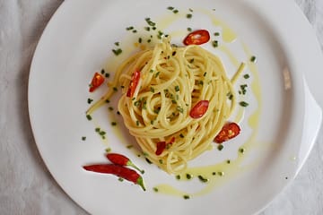 pasta aglio olio e peperoncino