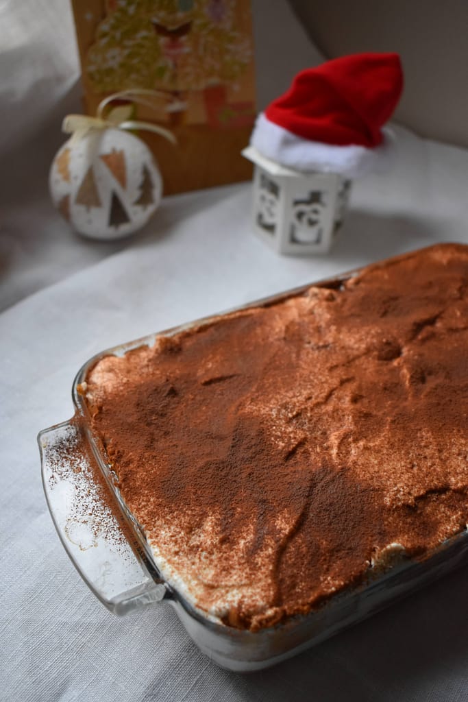 tiramisù di pandoro e ricotta light